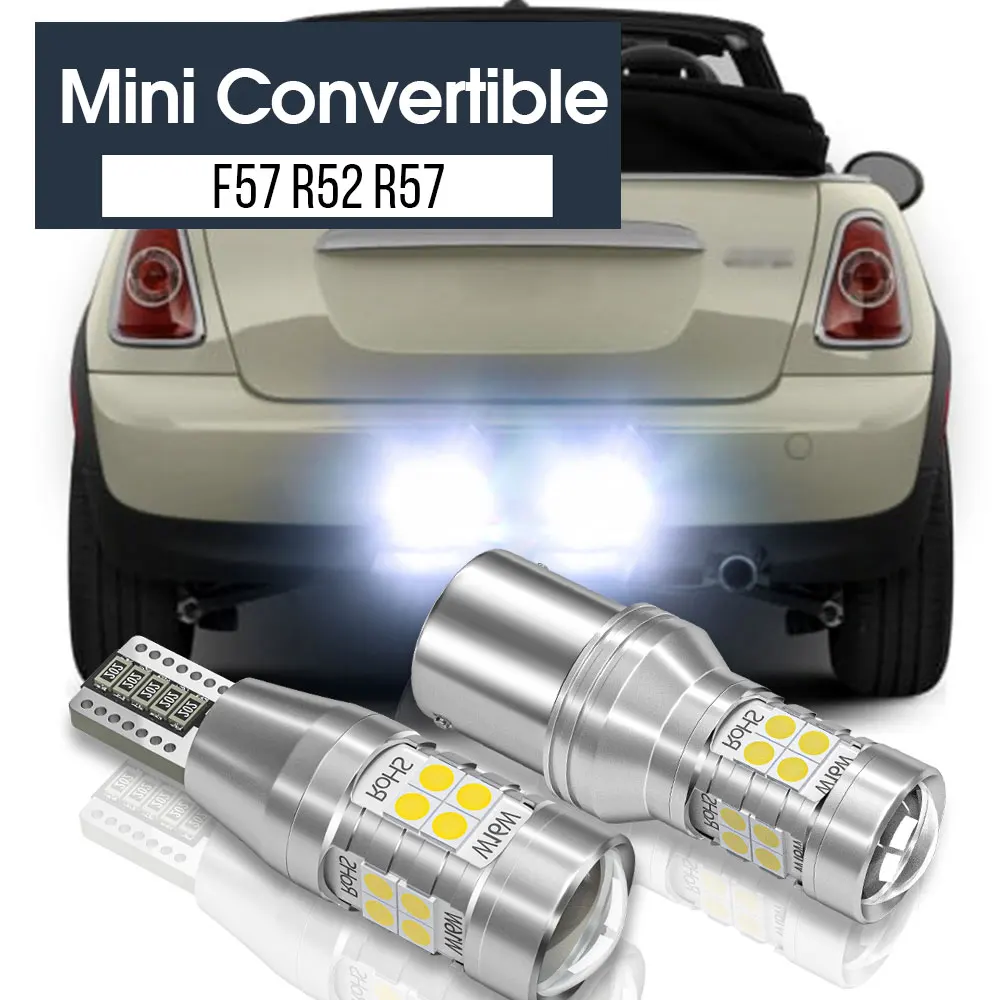 

2pcs LED Backup Light Reverse Lamp Blub Canbus Accessories For Mini Cooper Convertible F57 R52 R57 2004-2020 2008 2009 2010 2014