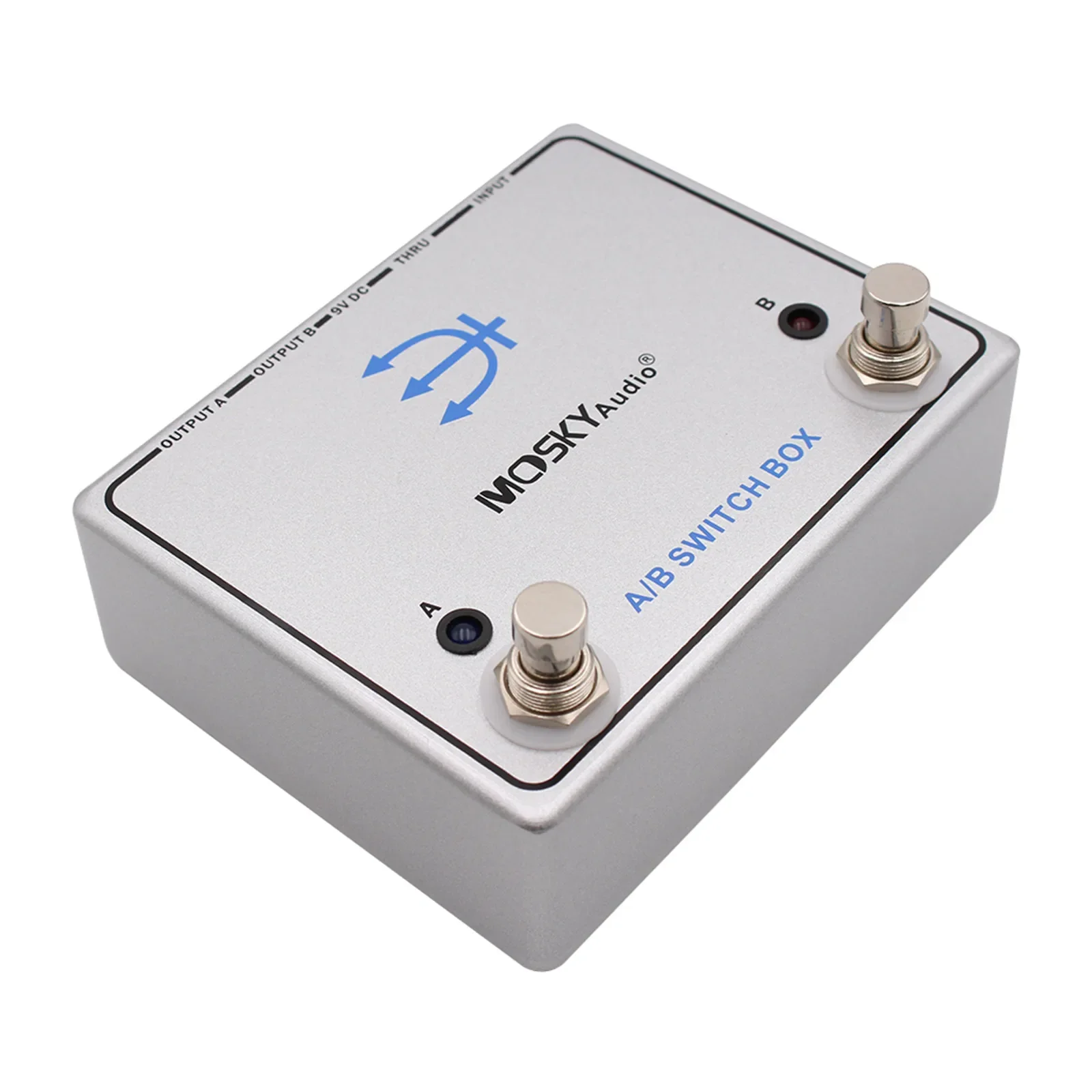 

Mosky буферный разветвитель, гитарная педаль, двойной чистый выход, буфер сигнала, настоящий байпас, алюминиевый корпус для потери нулевого тона