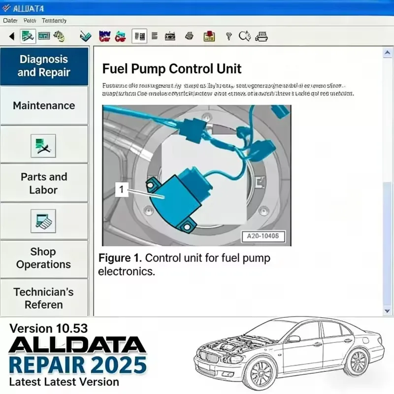 

AllData 10.53 Automotive Diagnostic Software: Empowers full - fledged data technical support for cars and trucks with wirin