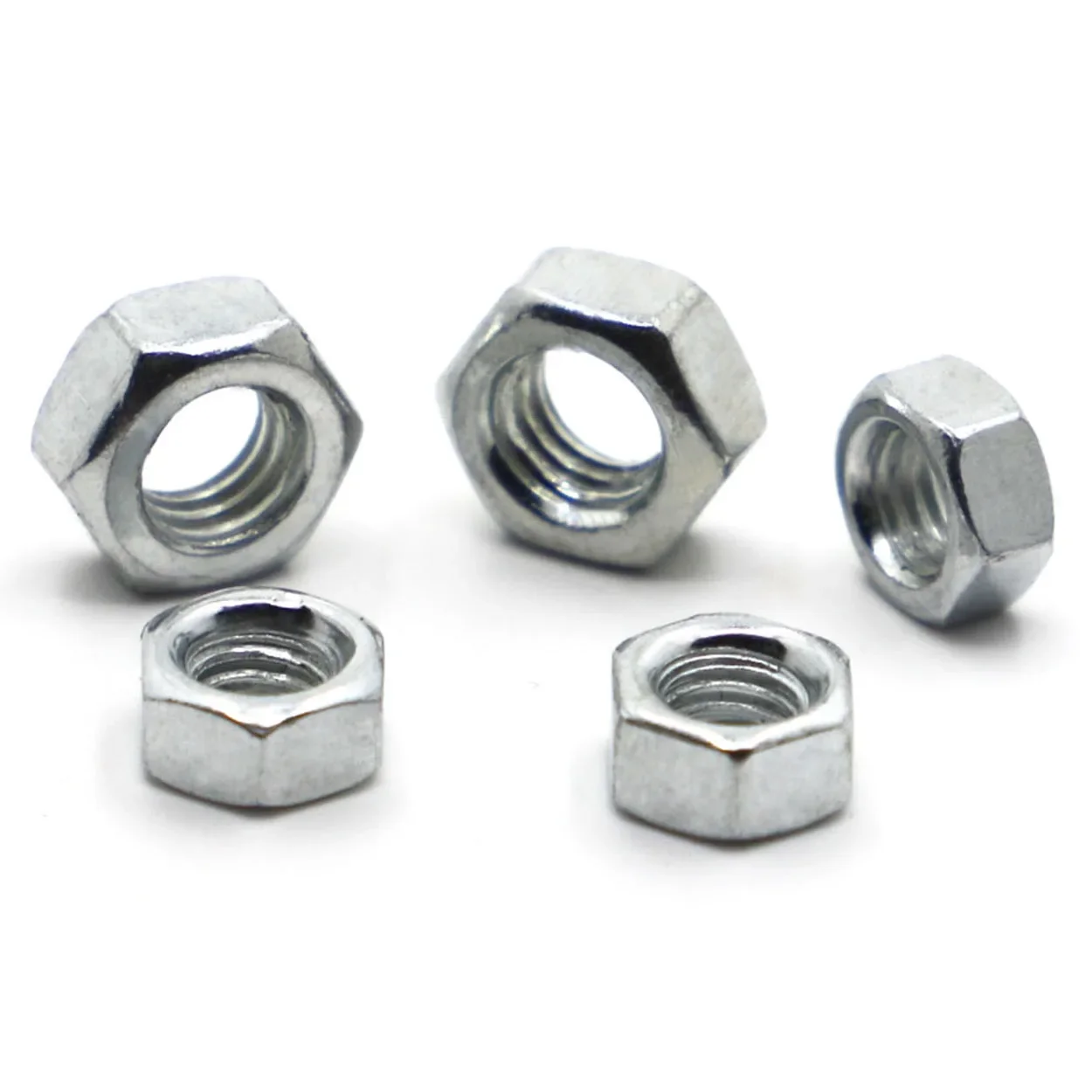 

Metric DIN934 Hexagon Hex Nuts M2 M2.5 M3 M4 M5 M6 M8 M10 M12 M14 M16 M18 M20 M22 M24 Zinc Plated Carbon Steel Hex Nuts