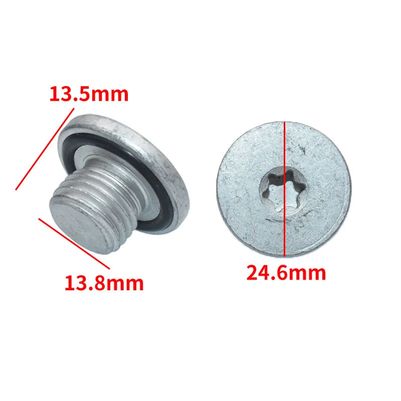 For Vauxhall Opel ZAFIRA FAMILY B Van TOURER C 2005 - 2019 PEUGEOT BIPPER 2010-2019 Engine Oil Drain Sump Plug Bolt Screw Parts