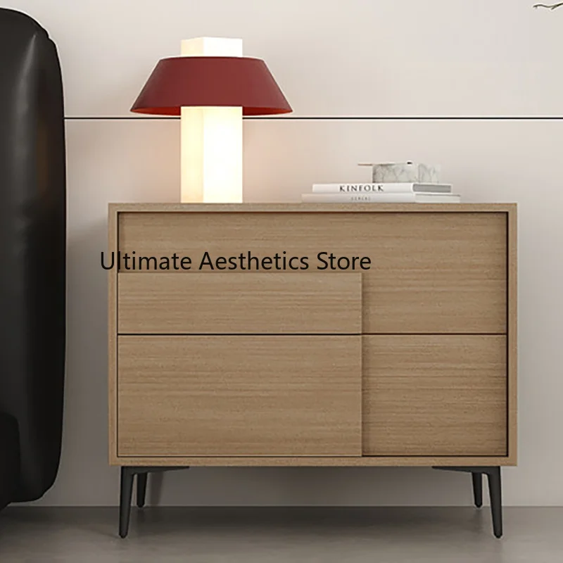 

Practical Luxury Bedside Table Premium Aesthetic Delicacy Modern Nightstand Minimalist Trendy Mesitas De Noche Bedroom Furniture