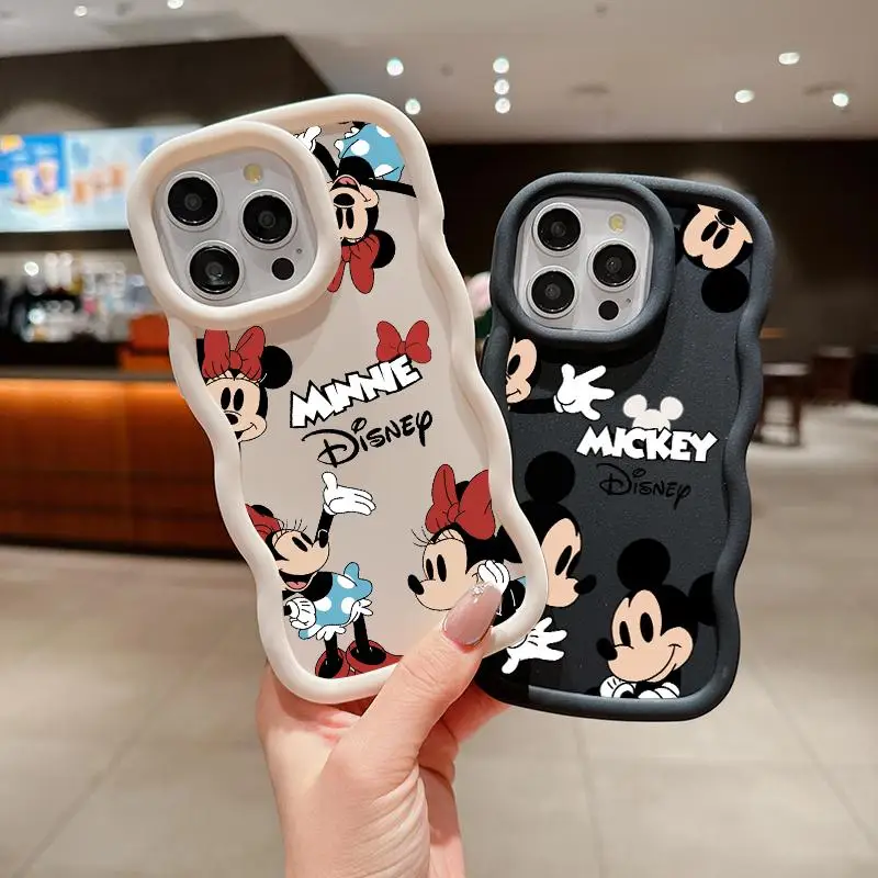 Cute Disneies Mikey Minnie Phone Case For Oppo Realme 5 11 12 C11 C21Y C21 C30 C35 C53 C55 C65 C67 Pro Plus 4G 5G Soft TPU Cover