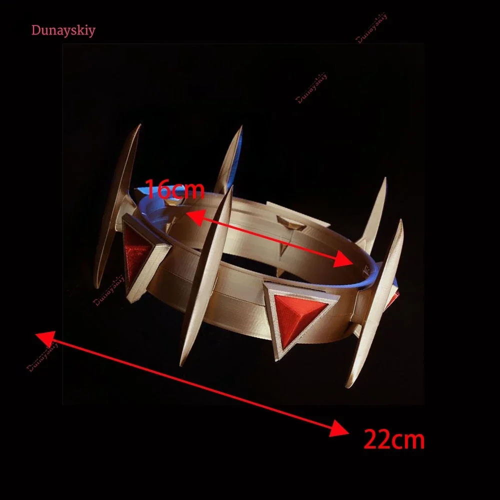 Cosplay Inmortal Ahri Korona Balowa Rekwizyty Cosplay Ręcznie Robione PVC 22CM Ahri Rekwizyty Korony do Odgrywania Ról