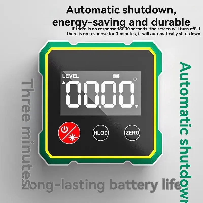 AT82-صندوق الميل الرقمي مع إضاءة خلفية للمحدر وأداة قياس الزاوية #4