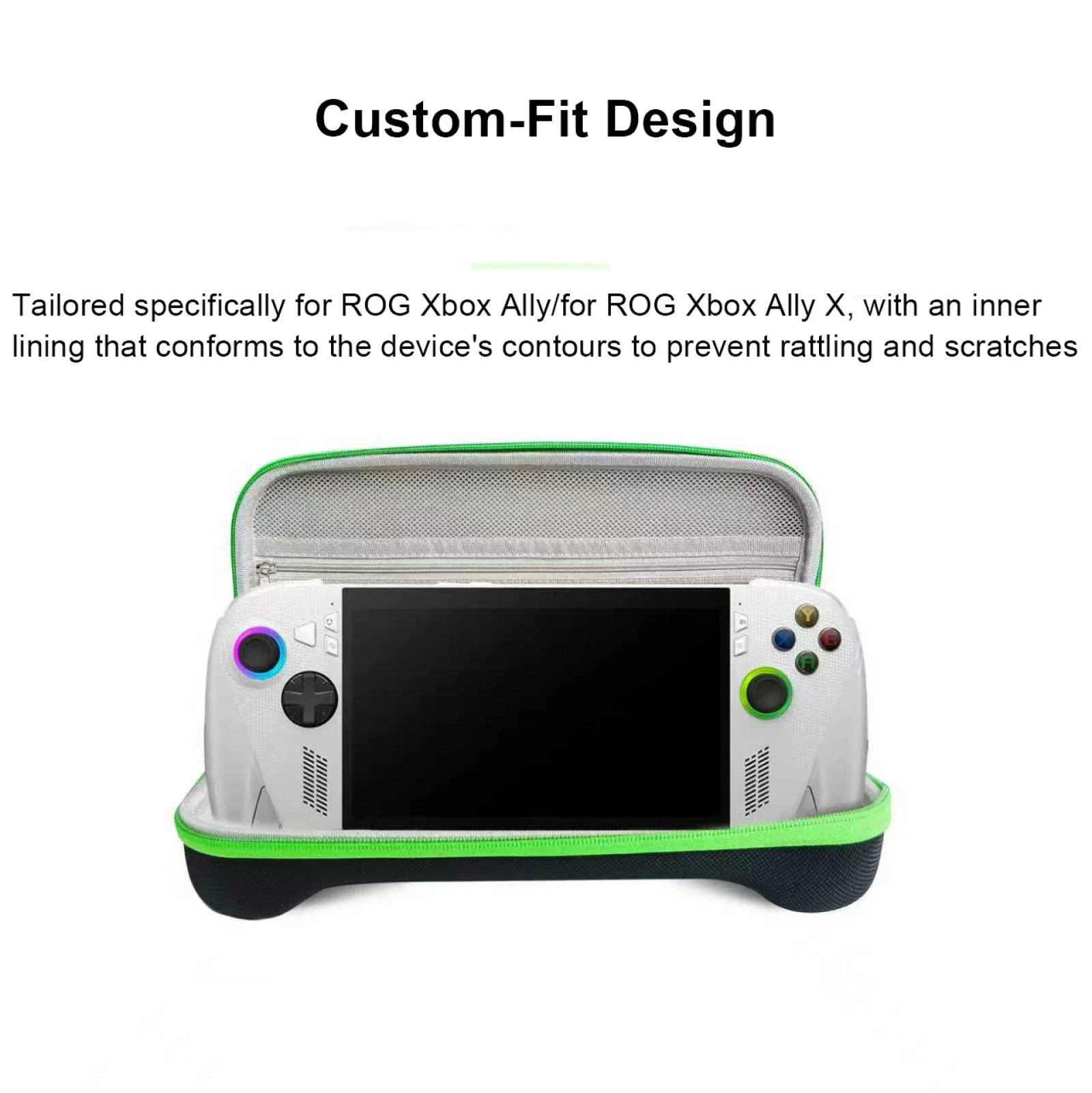

Carrying Case for ROG Xbox Ally/ROG Xbox AllyX Gaming Console, Travel Storage Bag Portable Organizer Shockproof Protective Cover