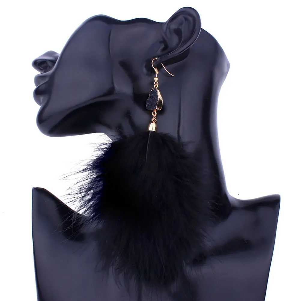 

1Pair Earrings Lightweight Durable Stylish Ear Drops Long Danglers for Travel Party Daily Use Earrings