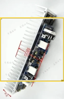 

2pcs/lot LJM L12-2 Power Amplifier Kit Dual Channel Ultra-low Distortion Amplifier Classic AMP DIY Kit/Finished With Radiator