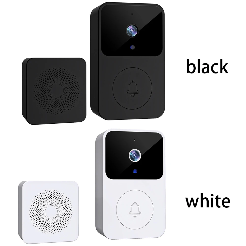 2.4GHz WiFi Doorbell Camera IR Night Vision Smart Door Bell Two-way Intercom Home Door Bell for Home Security Alarm System