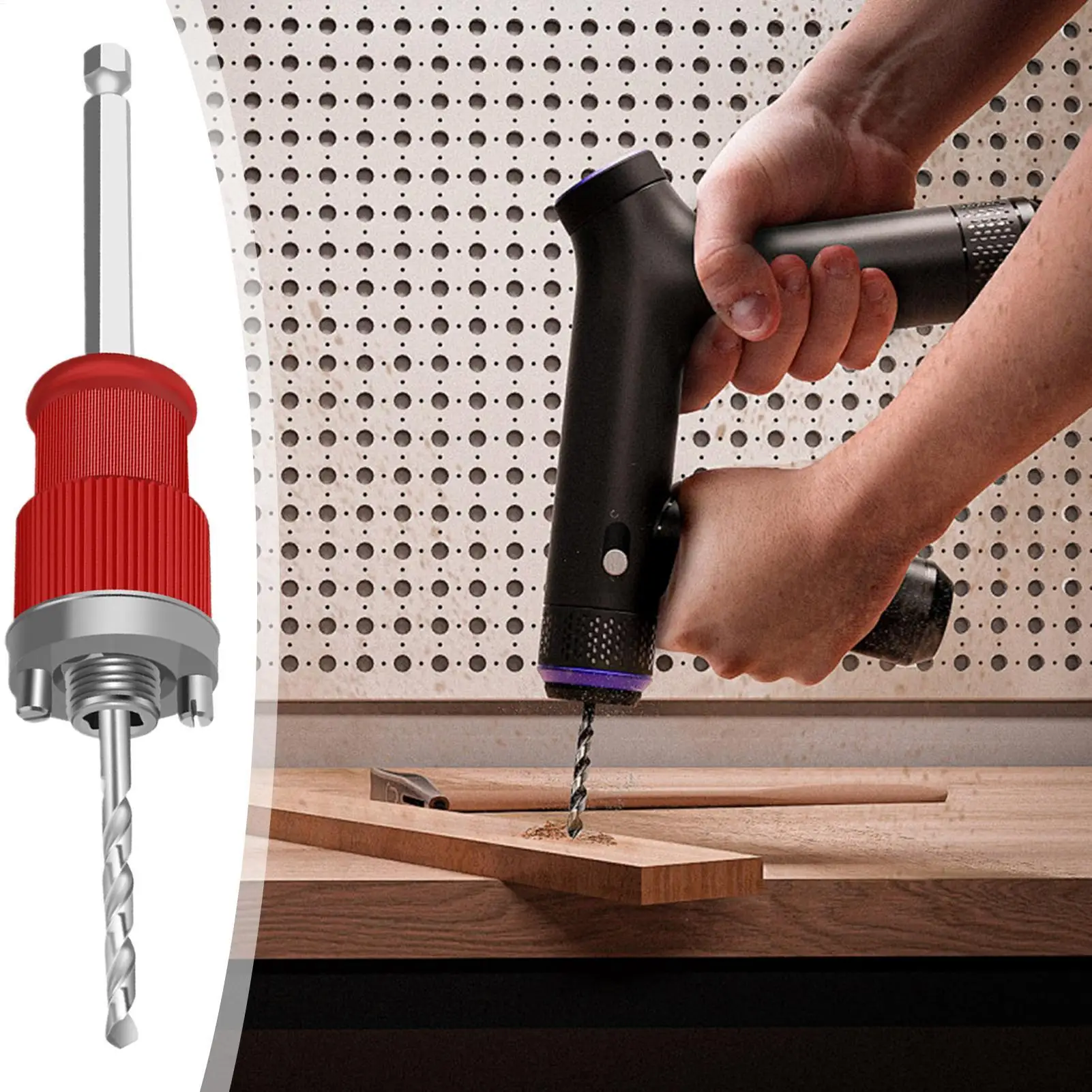 

Metal Coring Hole Opener Hex Shank Rapid Coring Hole Cutter Power Tool Accessories Quick Cores Opener For Wood Aluminum Acrylic