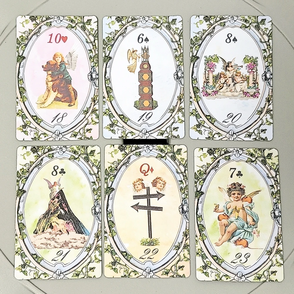 Angel Lenormand Deck 36 Pcs Lenormand Cards 9*6cm - Image 5