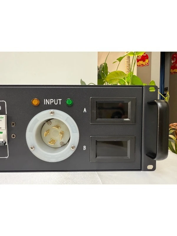 30A L14-30 3U Rack Mount 110V 220V Out For Powercon Power Box Edison Socket US Style Box Power Distro Box Power Distributor