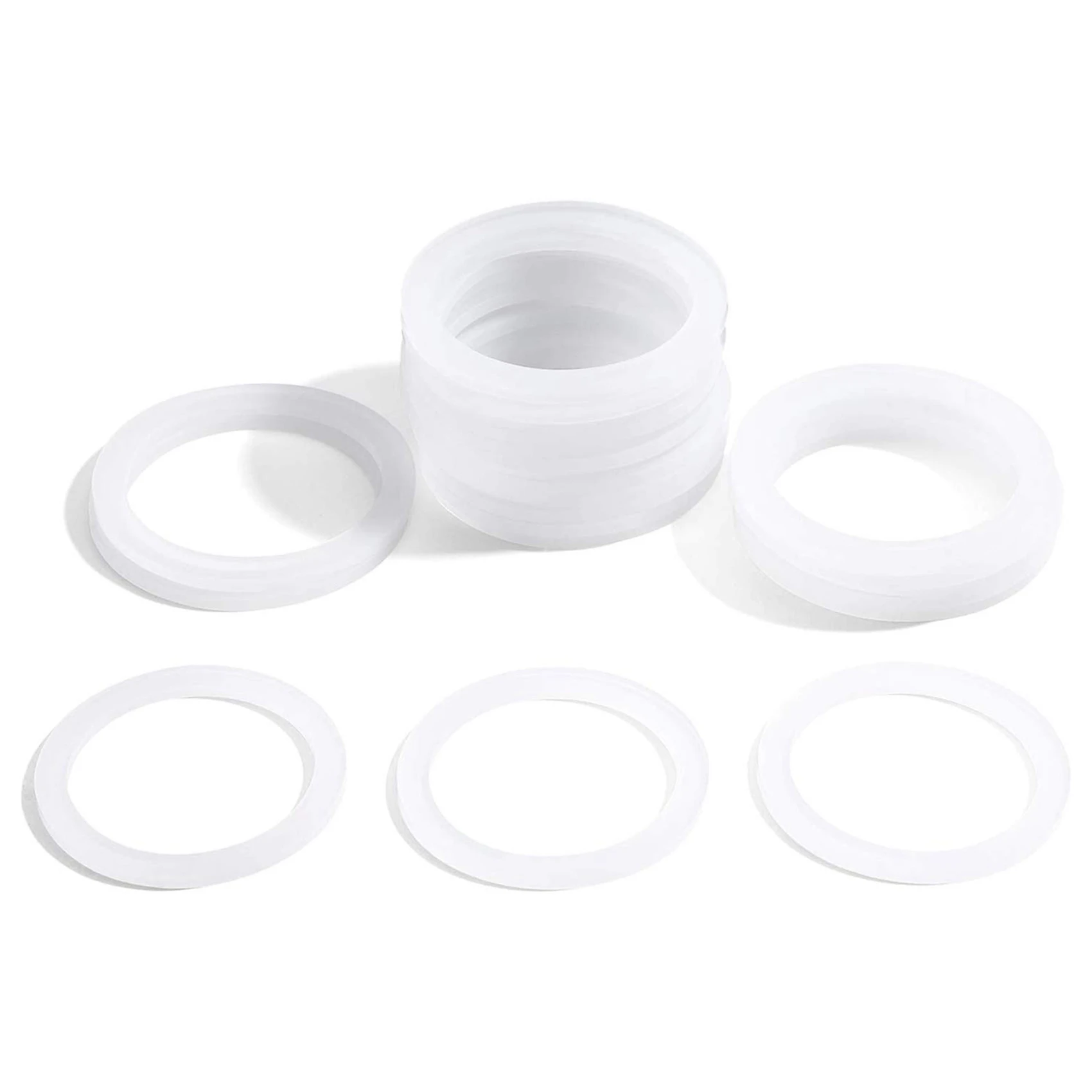 

ABMR-силиконовые уплотнительные кольца, прокладка для герметичных крышек для банок Mason (48 шт., стандартная горловина)