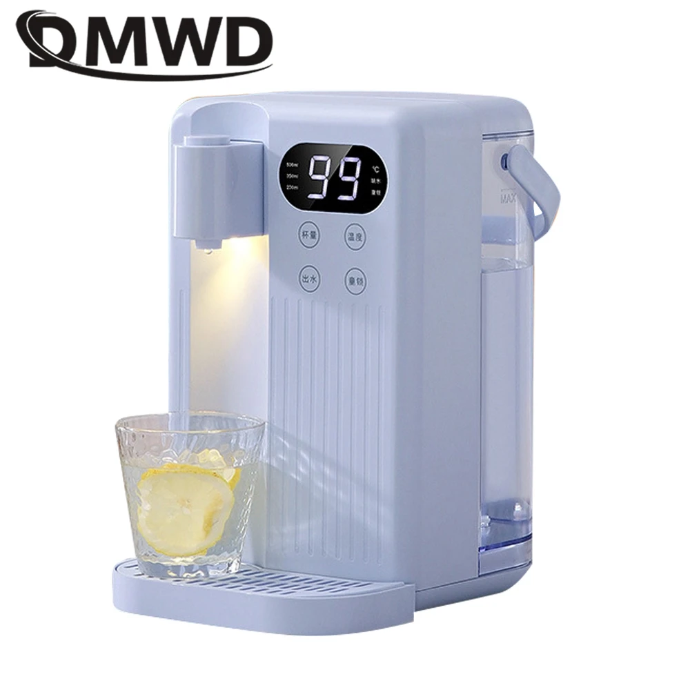 

DMWD Instant Water dispenser 3L Heating Kettle Desktop Drinking Fountain Boiling Machine Office Warmer 12 Gears Temp 220V