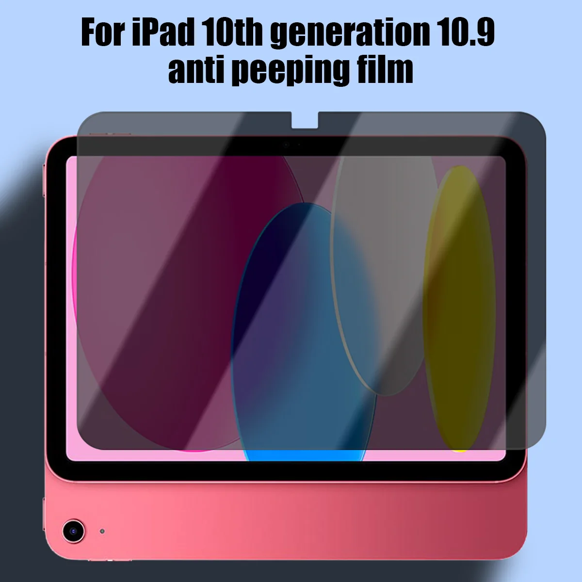 1 Pack Anti-spy Tempered Glass For iPad 10 10.9'' 2022 10th Generation A2696 A2757 A2777 Coverage Tablet Screen Protector Film