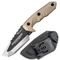 HX Outdoor D2 Mercenaries Tactical Knife ,Camping Survival Knife ,5.3MM Thickness Blade ,G10 Handle With Kydex Dropshipping