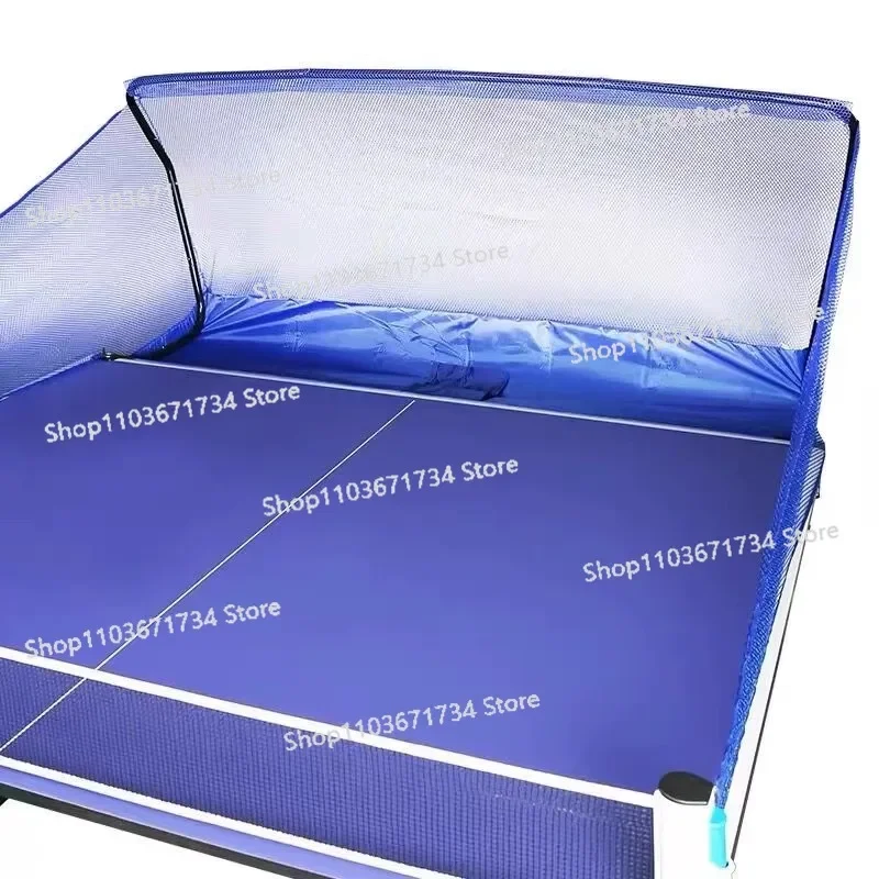 Table Tennis Catching Net Floor-to-ceiling Collector Multi-ball Stand Ball Machine Recycling Net Mobile Collecting Net