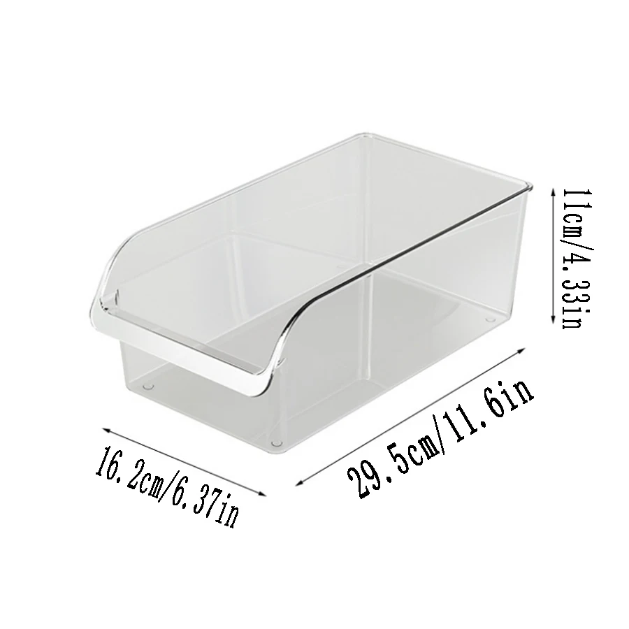 1/2PCS Refrigerator Storage Boxes Food Grade Crisper Egg Storage Boxes Kitchen Storage Special Organization Shenqi