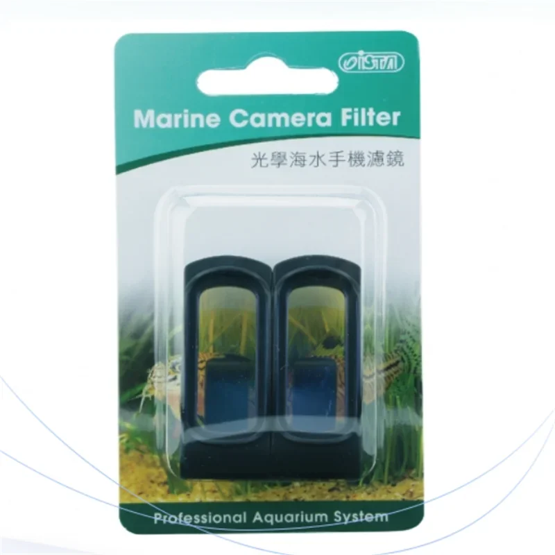 

ISTA Marine camera filter Aquarium coral tank blue mobile phone filter Fish tank mobile phone special filter God lens Explosion