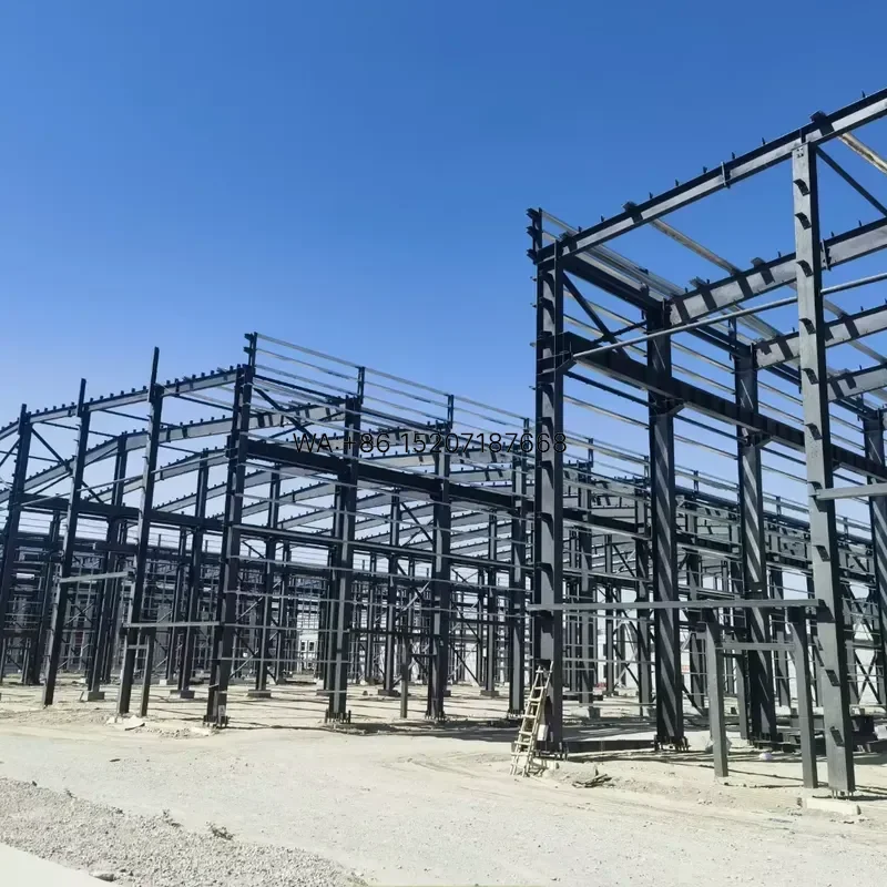 Wmwmnu for High Quality Steel Structure Workshop Building Customized Heavy Steel Structure Manufacturer China