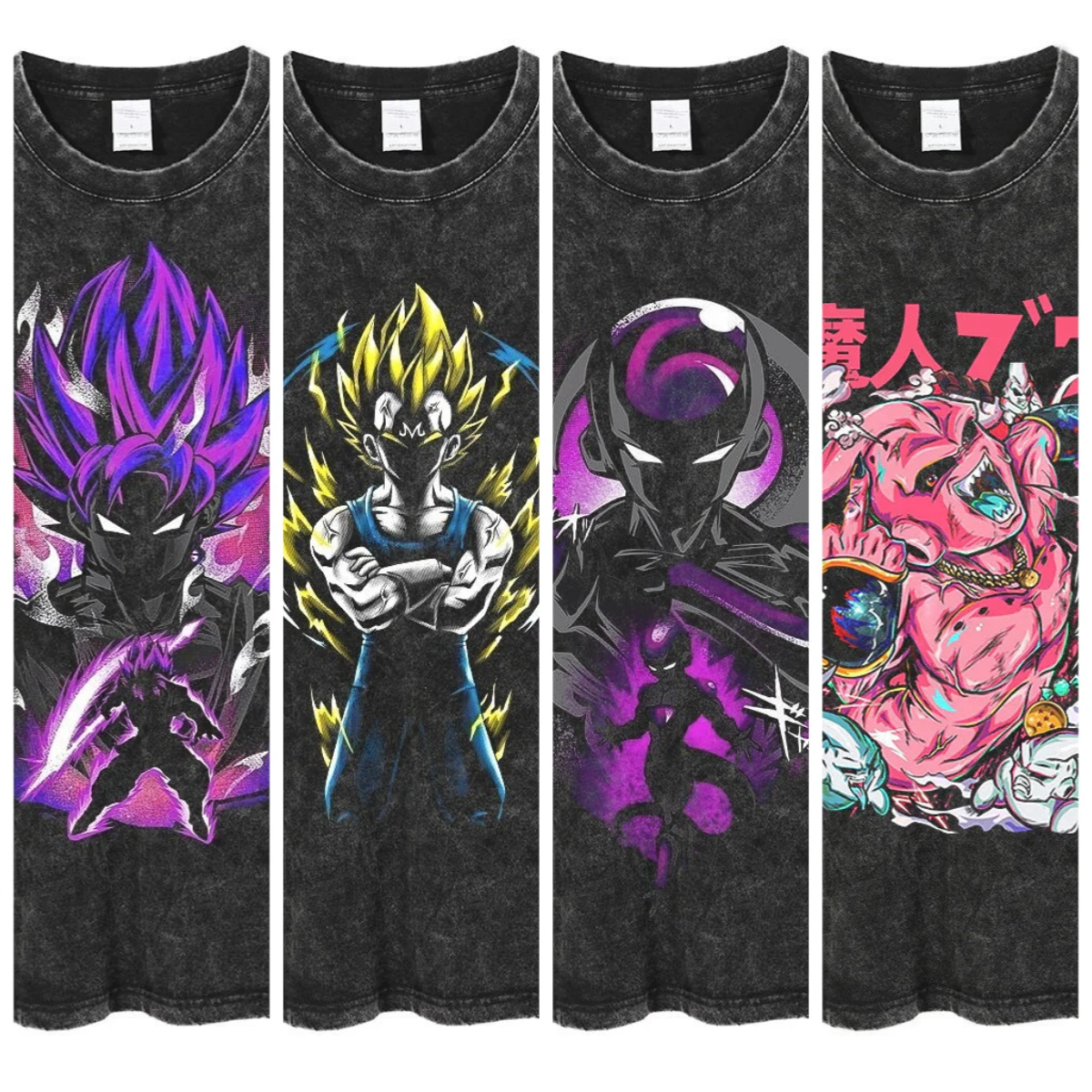

Хлопковая стираная футболка из японского аниме GOKU 4 DRAGON BALL, мужская футболка Baju Lelaki Wanita Perempuan, женская футболка с короткими рукавами и рисунком аниме