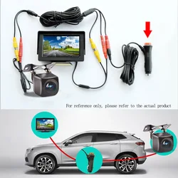 Easy Installation Rear View Backup Camera 4.3/5/7 In Car LCD Monitor For Vehicle Van Night Vision Reverse Parking Image System