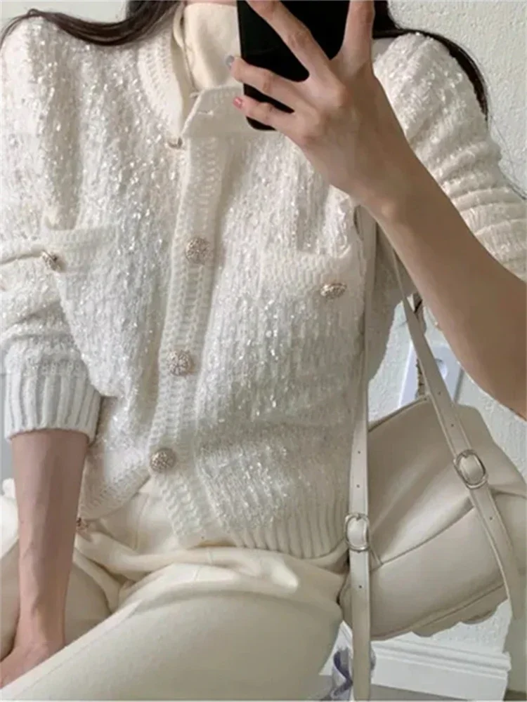 Women Sweater Womens Winter Sweaters Cardigan Traf Female Knitting Overszie Long Sleeve Loose Knitted Outerwear ropa de mujer