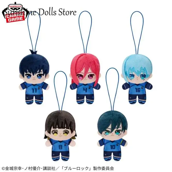 

Anime BLUE LOCK Isagi Yoichi Bachira Meguru Chigiri Hyoma Mini Cotton Doll Game Plush Pendant Bag Charm Keychain Toys Gift