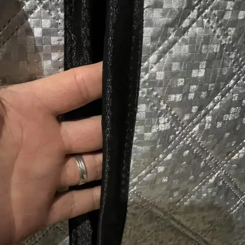 الشتاء، المغناطيس، ستارة الباب القطنية، سميكة، العزل المنزلي، قسم مقاوم للرياح، ستارة باب ذاتية التحضير مقاومة للبرد