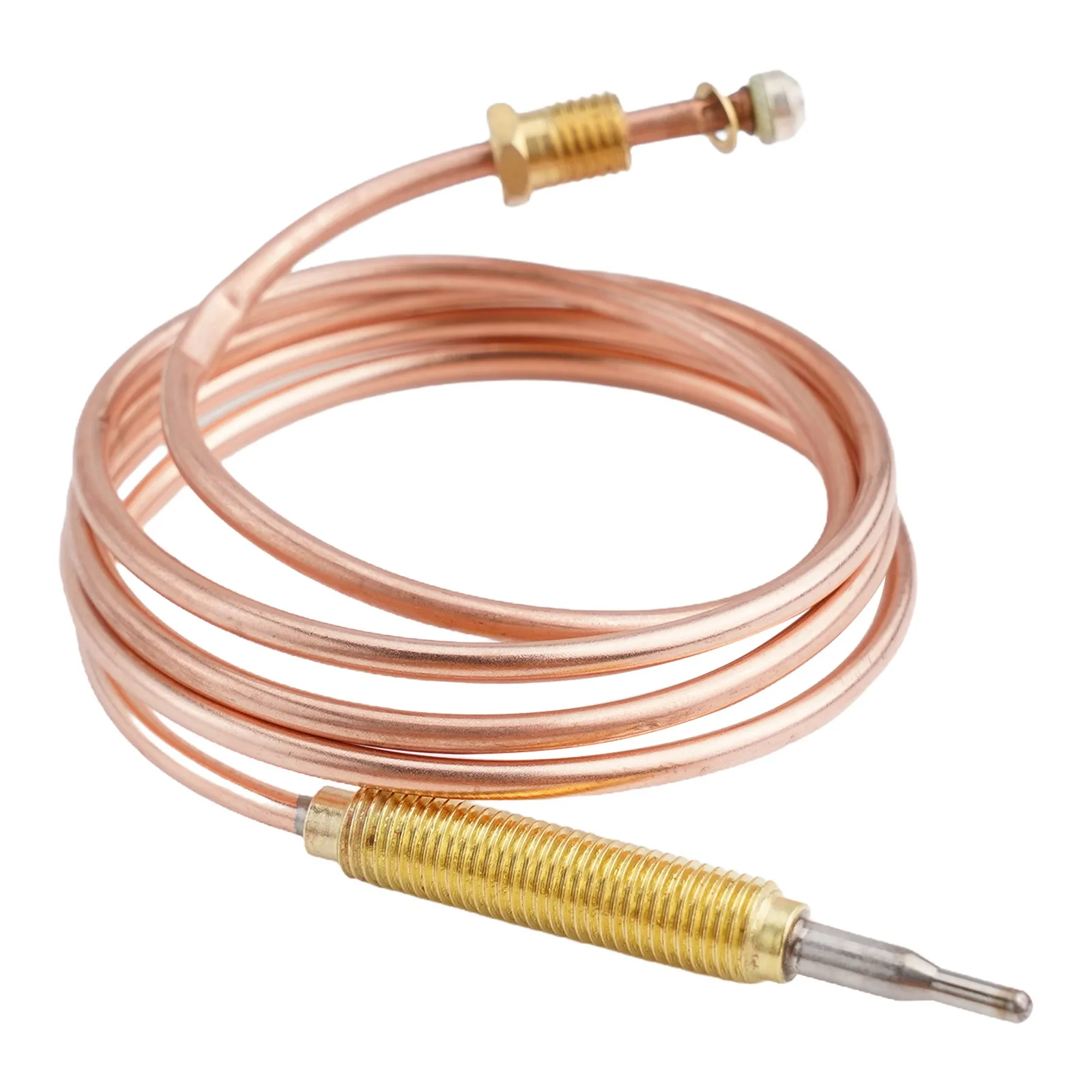 Sonda de rosca de termopar M8, sonda de repuesto de alta sensibilidad para quemadores de Gas, hornos, chimeneas, accesorios para barbacoa al aire libre, 1 ud.
