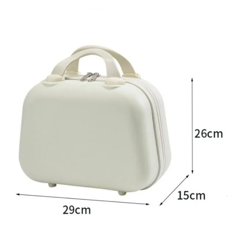 Mini Lightweight Portable Small Cabin Travel Suitcases Boarding Carry-on Hand Luggage Organizer Cosmetic Storage Box for Female