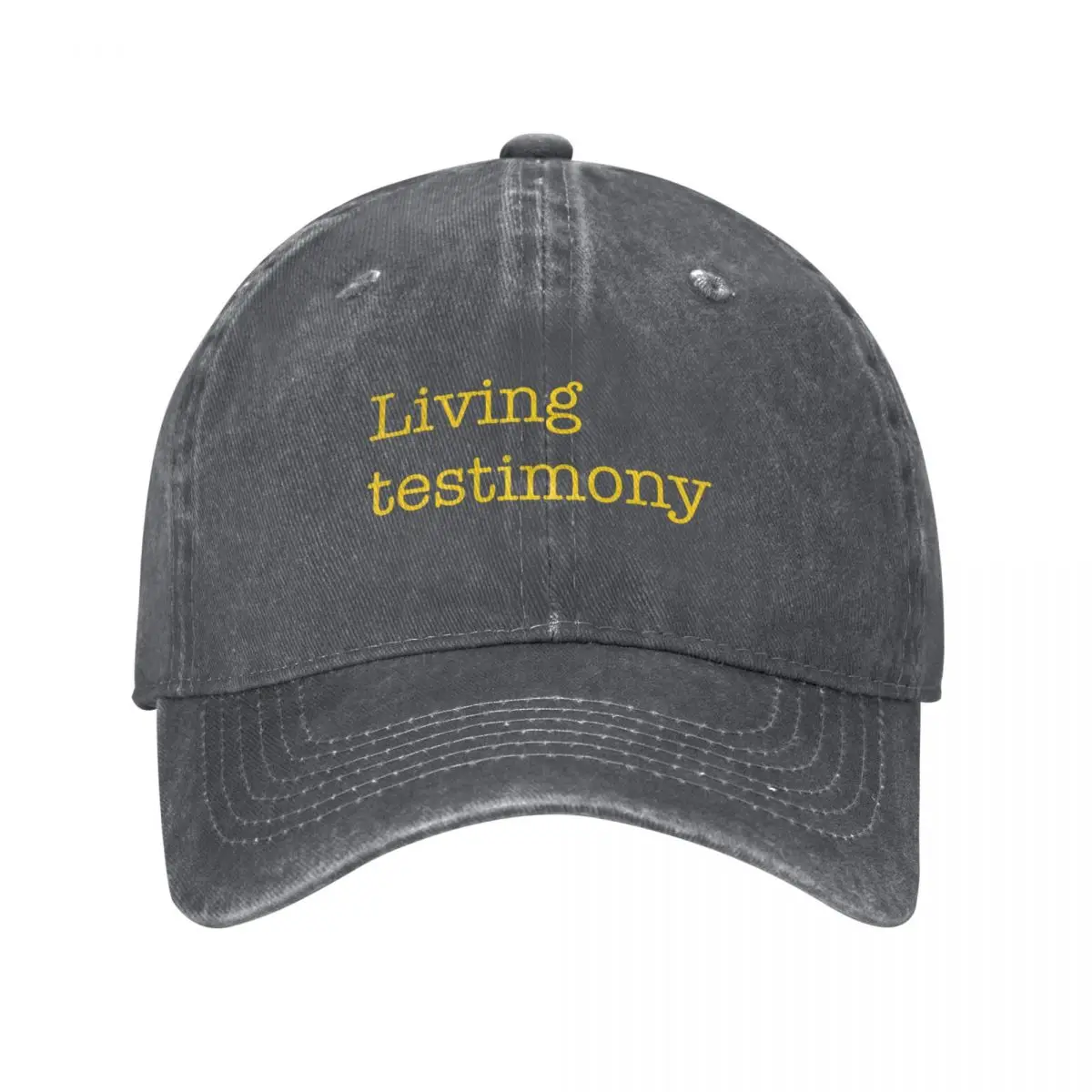 Living Testimony Collection Baseball Cap party Hat Mountaineering Golf Hat Beach Man Women's