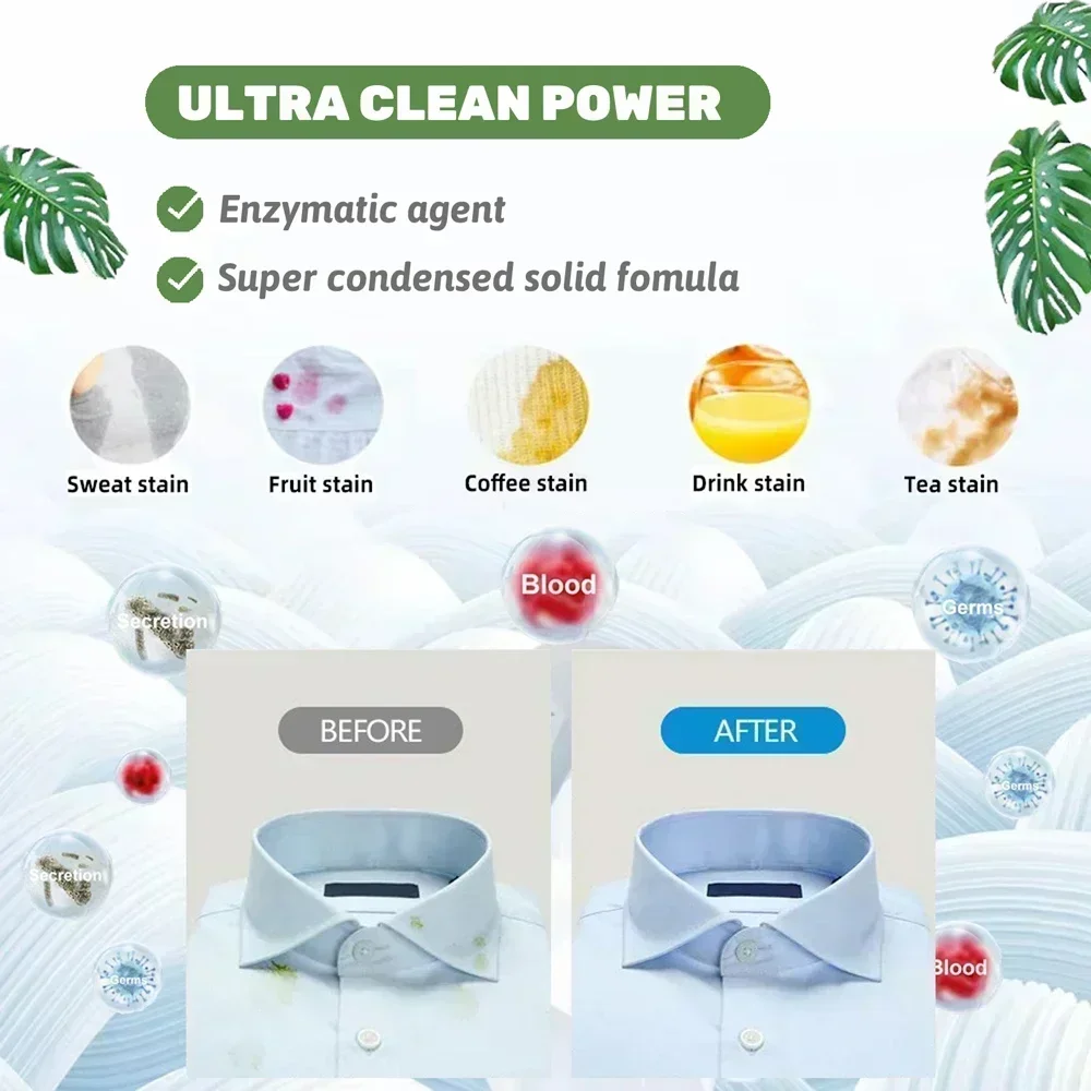 Hojas de detergente para ropa ecológicas personalizadas, tiras con fragancia natural, duraderas, sin olor, limpieza efectiva, OEM, ODM