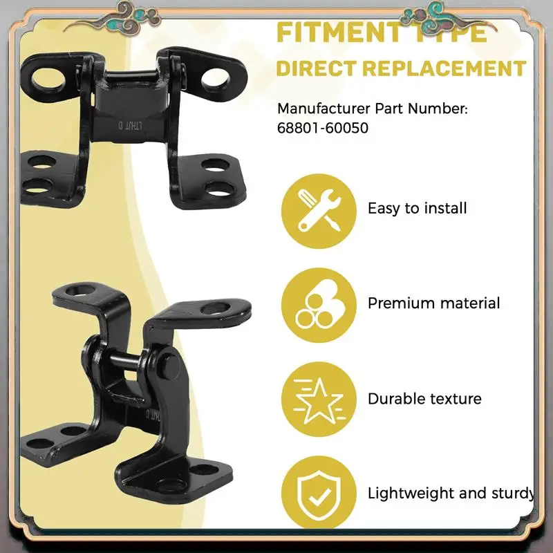 

Надежная петля задней двери для Toyota Prado 120 150 серии FJ Cruiser GSJ15 68801-60050