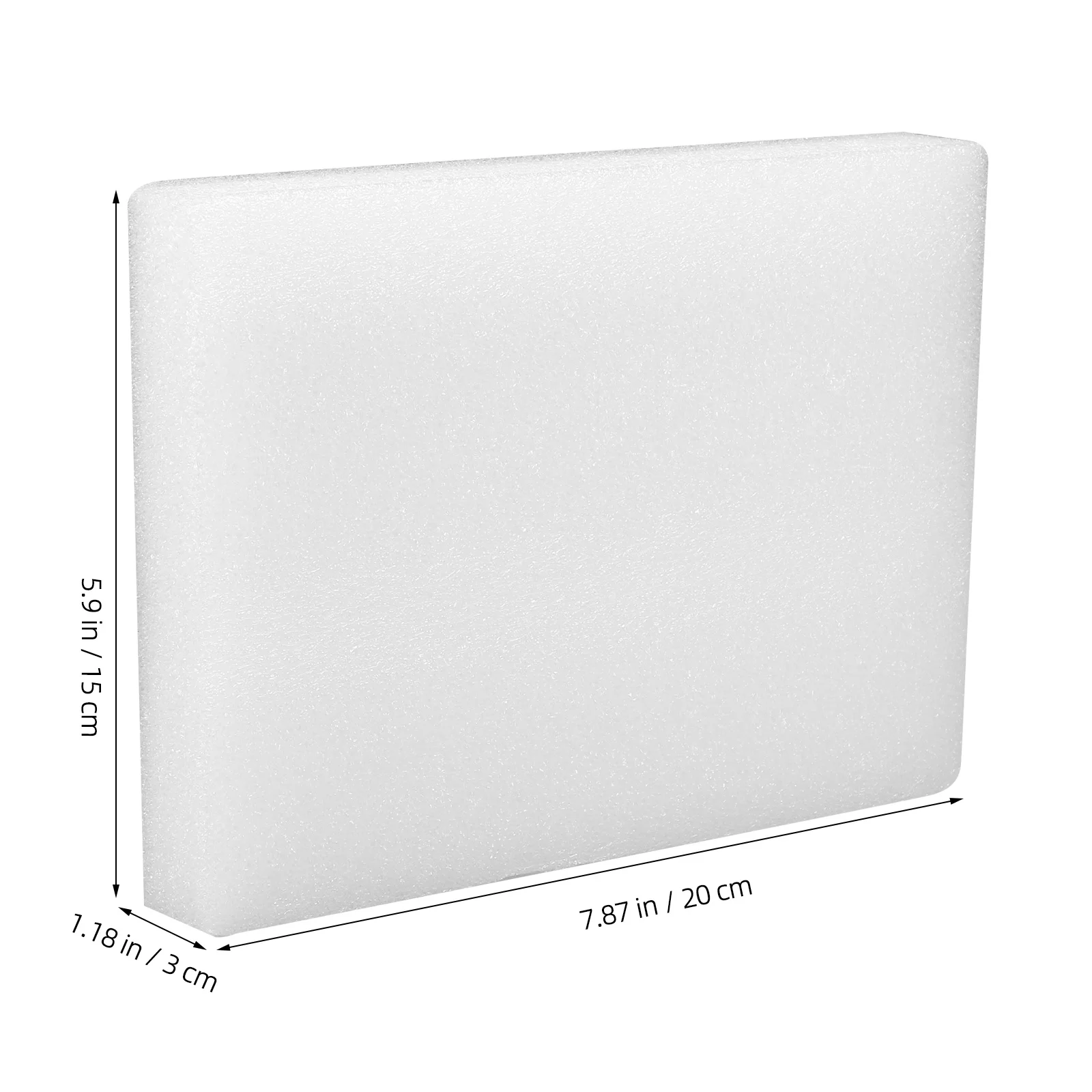 

6Pcs Wool Felting Pads Square Thickened Cushion No Marks After Needle Sticks Craft Pin Cushion White Wool Felting Foams Cushions