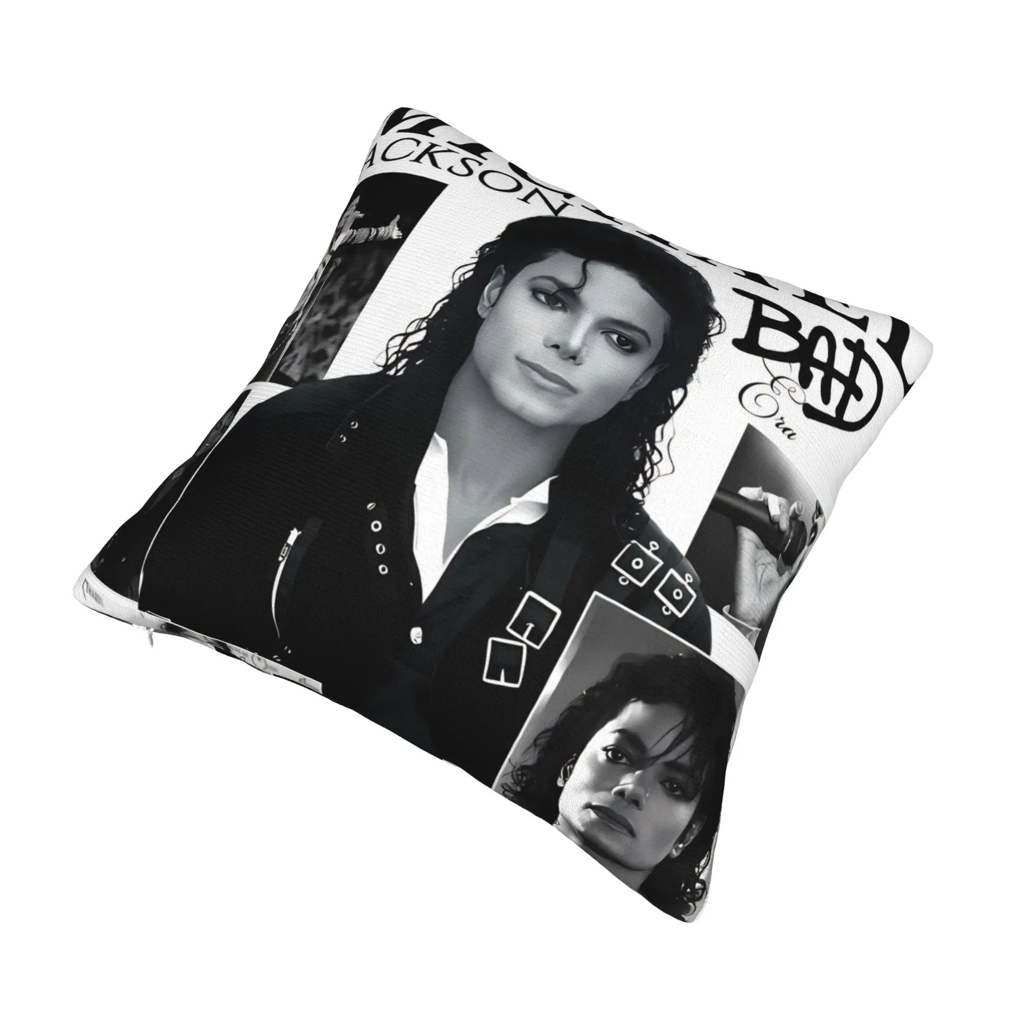 Decorative Pillowcase Singer Michael Jacksons MJ Tour 2026 Stuff Living Room  Throw Pillow Case Cover Drop Shipping Multi Size