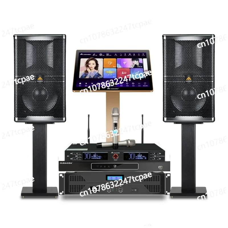 New Set KV-V503 Karaoke Player Set 2TB HDD KTV Chinese Karaoke Machine with Wireless Microphone Professional Karoake System