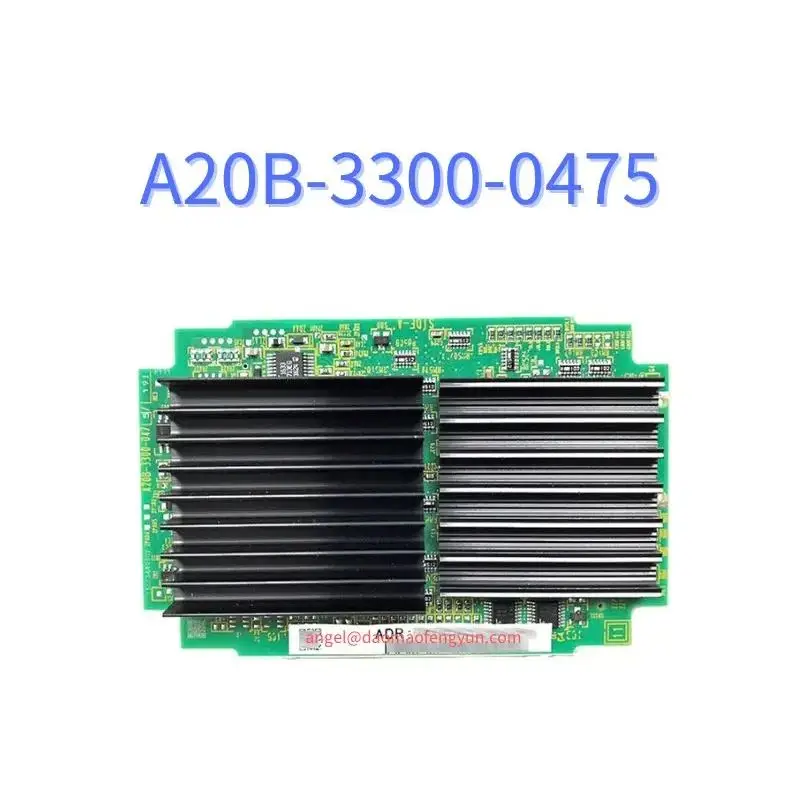 The second-hand Fanuc A20B-3300-0475 CPU module's test functions are operating normally.