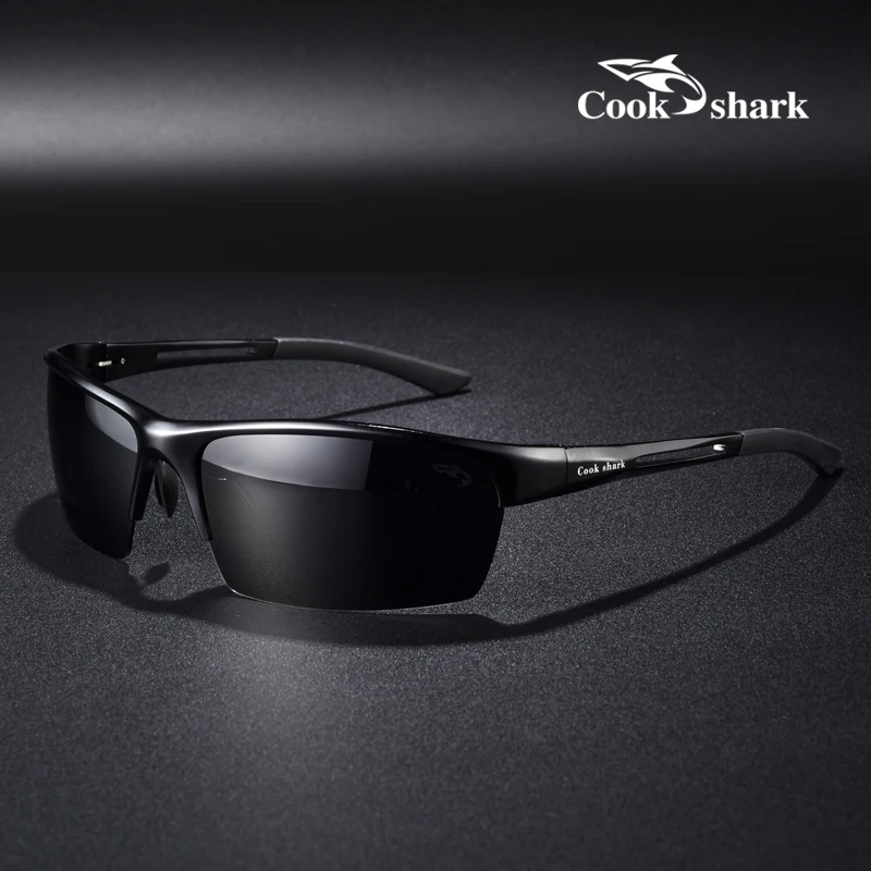 Cook Shark's New Outdoor Cycling Polarized Sunglasses for Men, Driving Drivers, Color Changing Glasses for Fishing Sunglasses, H