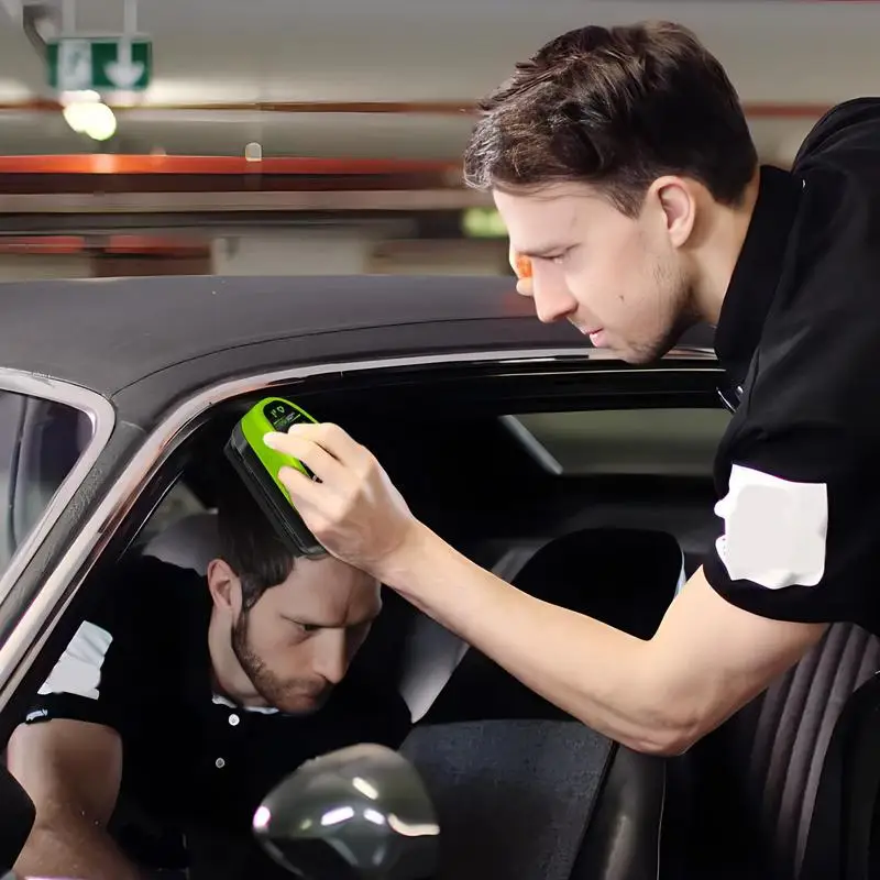 لوح تنظيف الزجاج، فرشاة تنظيف الزجاج الأمامي للسيارة، مزيل بقع الزجاج الأمامي القوي يمنع المطر والضباب، تنظيف الزجاج