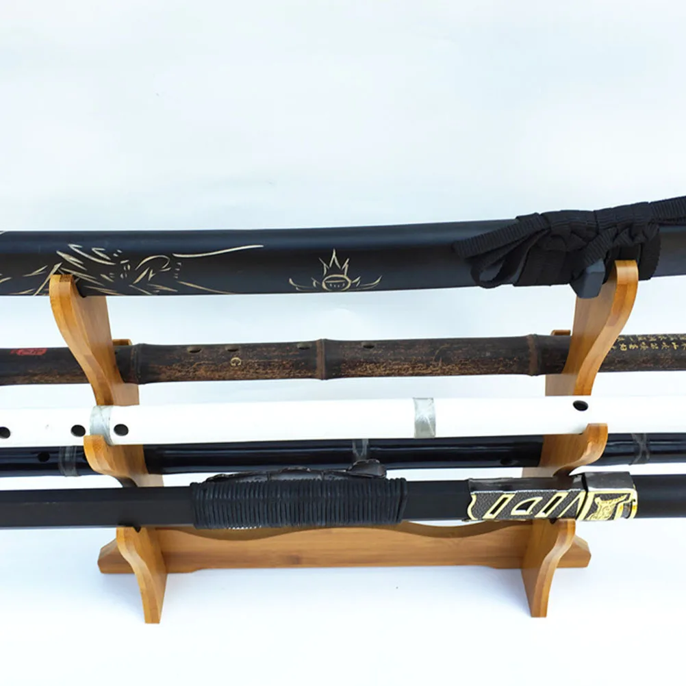 

Nanzhu Musical Instrument Stand Display Rack Storage Holder Flute Multiple Wall Portable Sword Hanger