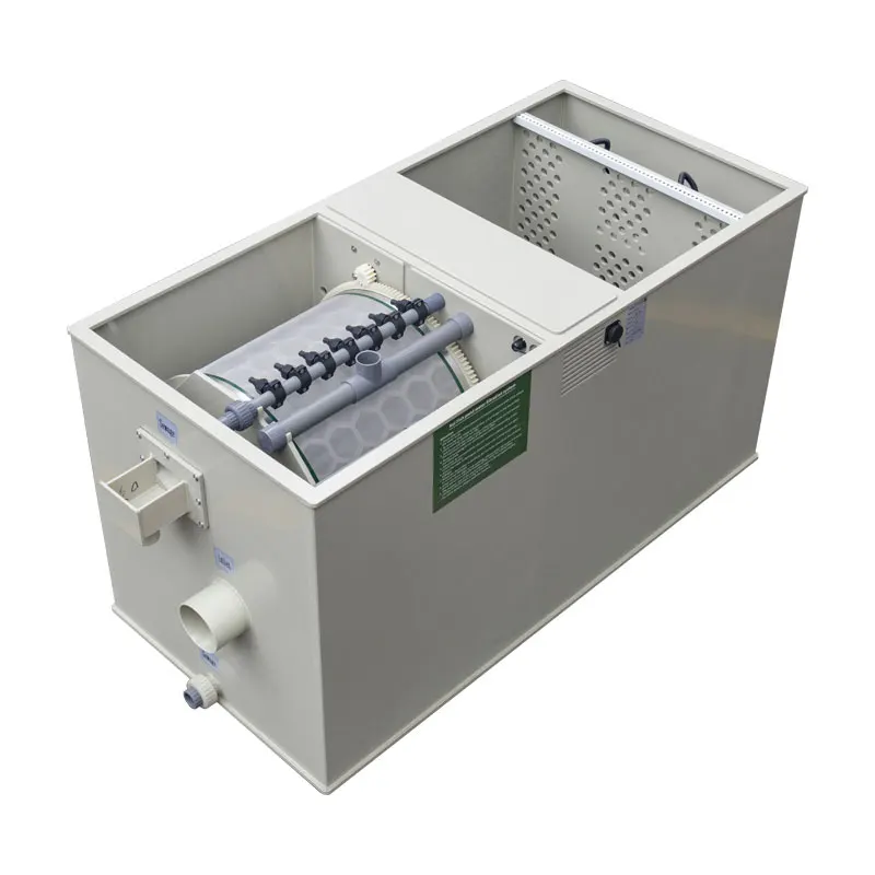 QihangRAS YCM-03 15000 Gallons Fish Pond Automatic Backwash Filtration System 23m3/h Solar Dual UV Lamps 60W X2