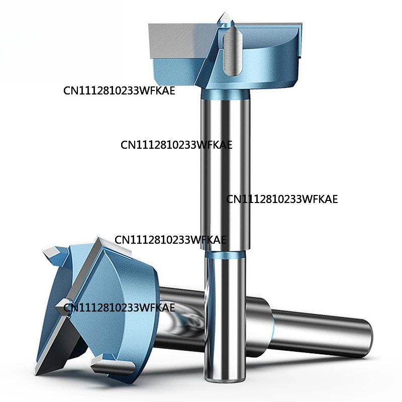 Forstner Drill Bit 8mm 10mm Round Shank Wood Centering Hole Saw Diameter 14-53mm Carbide Cutter Woodworking Drill Bit Tool