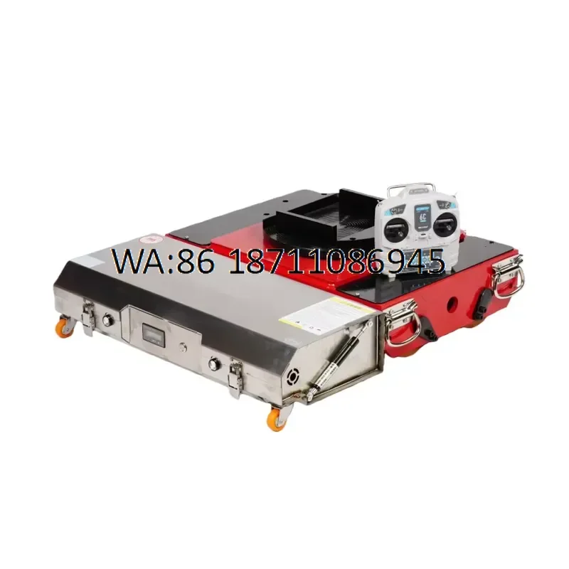 for 20T 60T Cargo Rigger Moving Skates Tool Trolley Pallet Truck Remote Control Moving Roller Skate