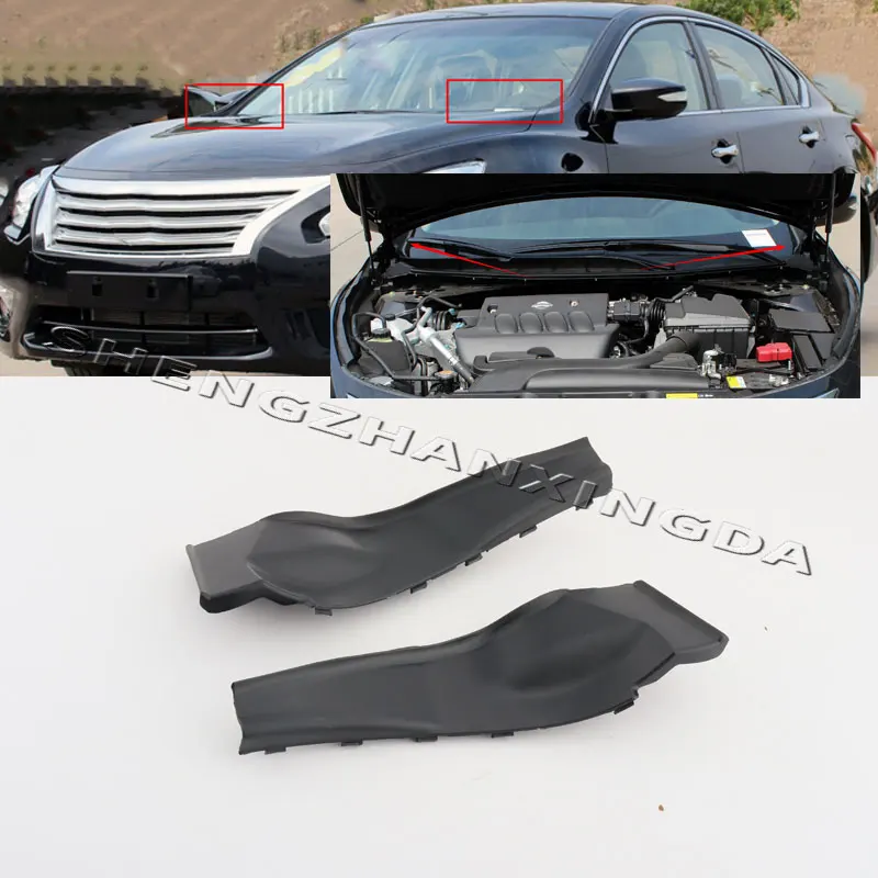 

Suitable for Nissan Teana Altima J33 L33 2013- 2018 Car Engine Hood Cover Hinge Cover Water Guide Plate