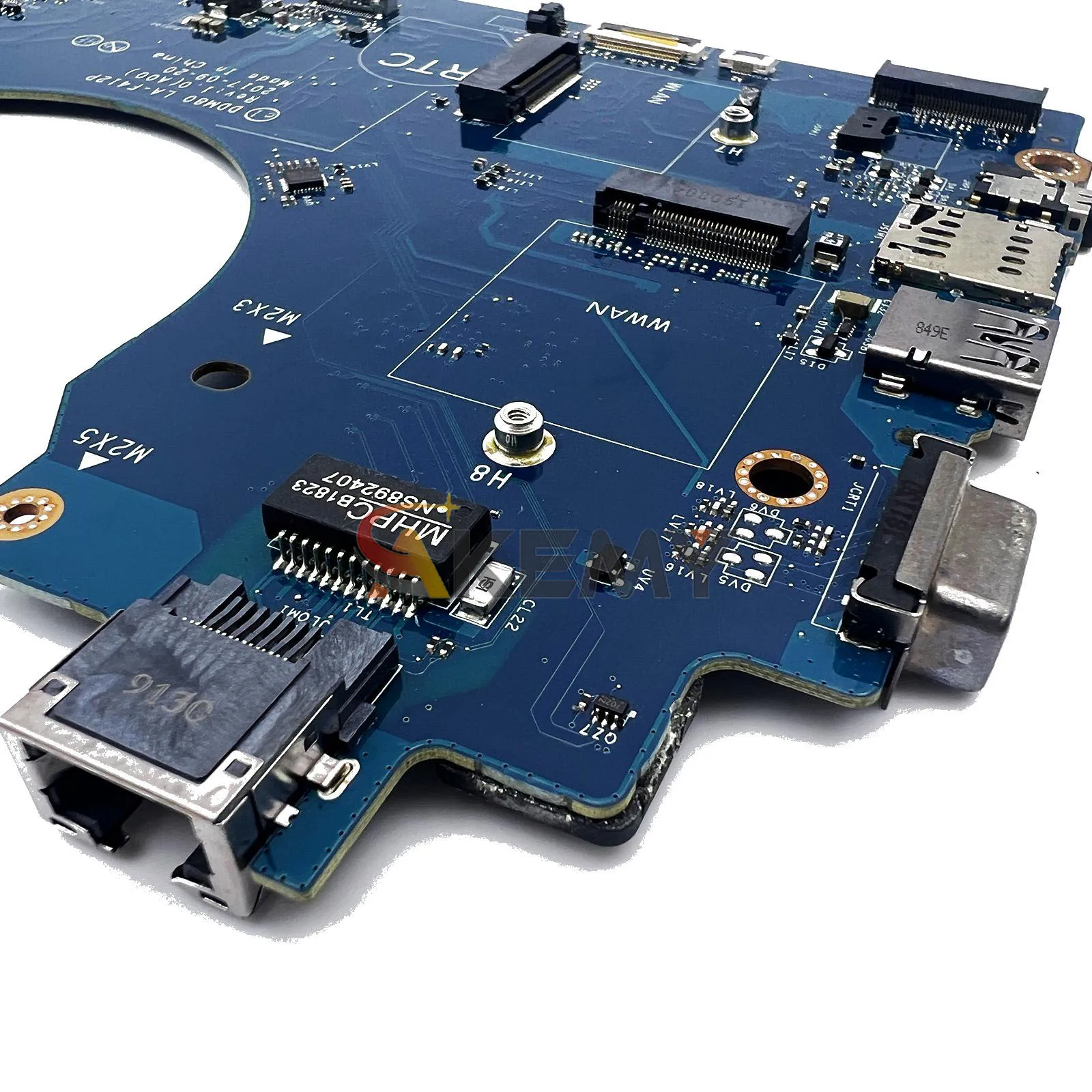 LA-F412P メインボード Dell Latitude 5590 用 I5 I7 8th CPU MX130 DDR4 CN-0P50J0 0630XH ノートパソコンのマザーボード 100% 完全にテスト済み