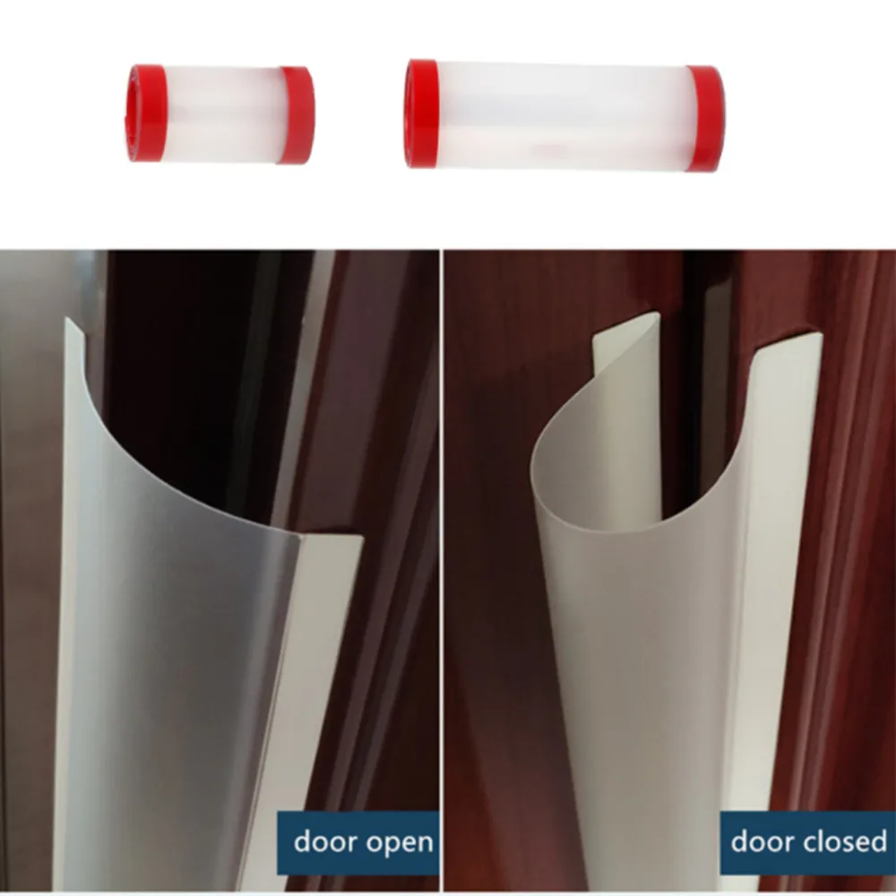 Door Guard Door Protector for Kids Self-Adhesive Finger Pinch Guard Door Seam Gap Blocker Anti-Pinch Protection Seal Strip