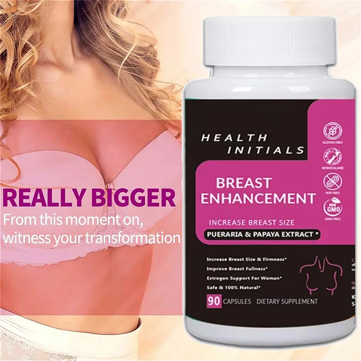 Papaya Herbal Tablets for Women, Natural Botanical Blend for Daily Wellness and Nutritional Support