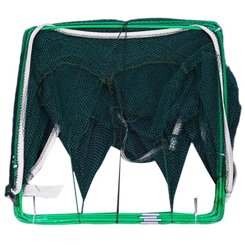 2025 New Fishing Trap Net, 6/8 Hole Quick Open Fishing Net Fishing Baits Trap Fish Cage