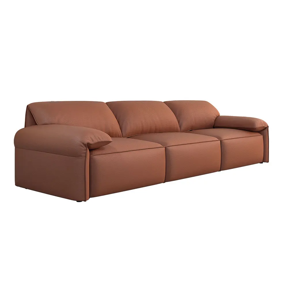 #Modern Multifunctional Electric Sofa Chair with Telescopic Remote Control Intelligent Leather Bed for Living Room Made of Wood